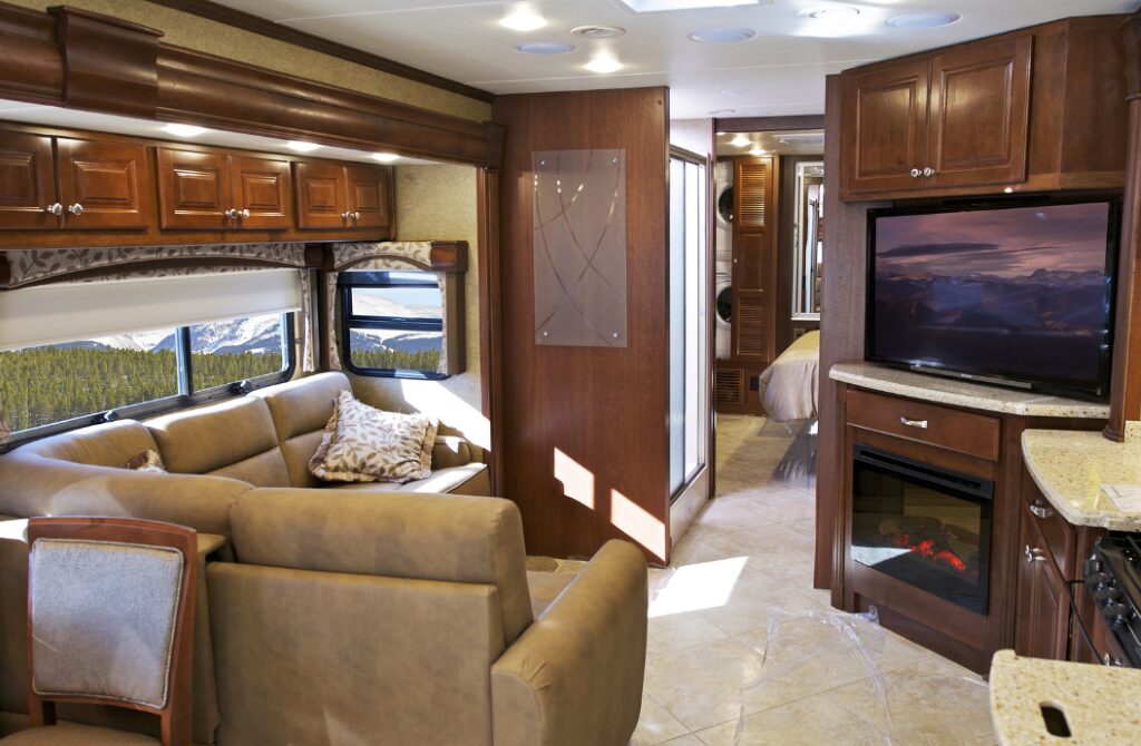 motorhome interior rv remodel before and after