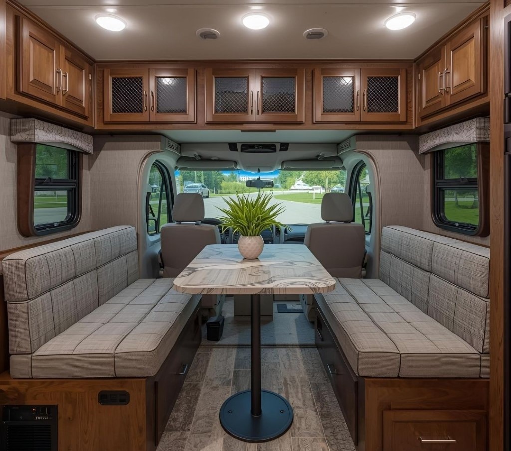 motorhome interior rv remodel before and after